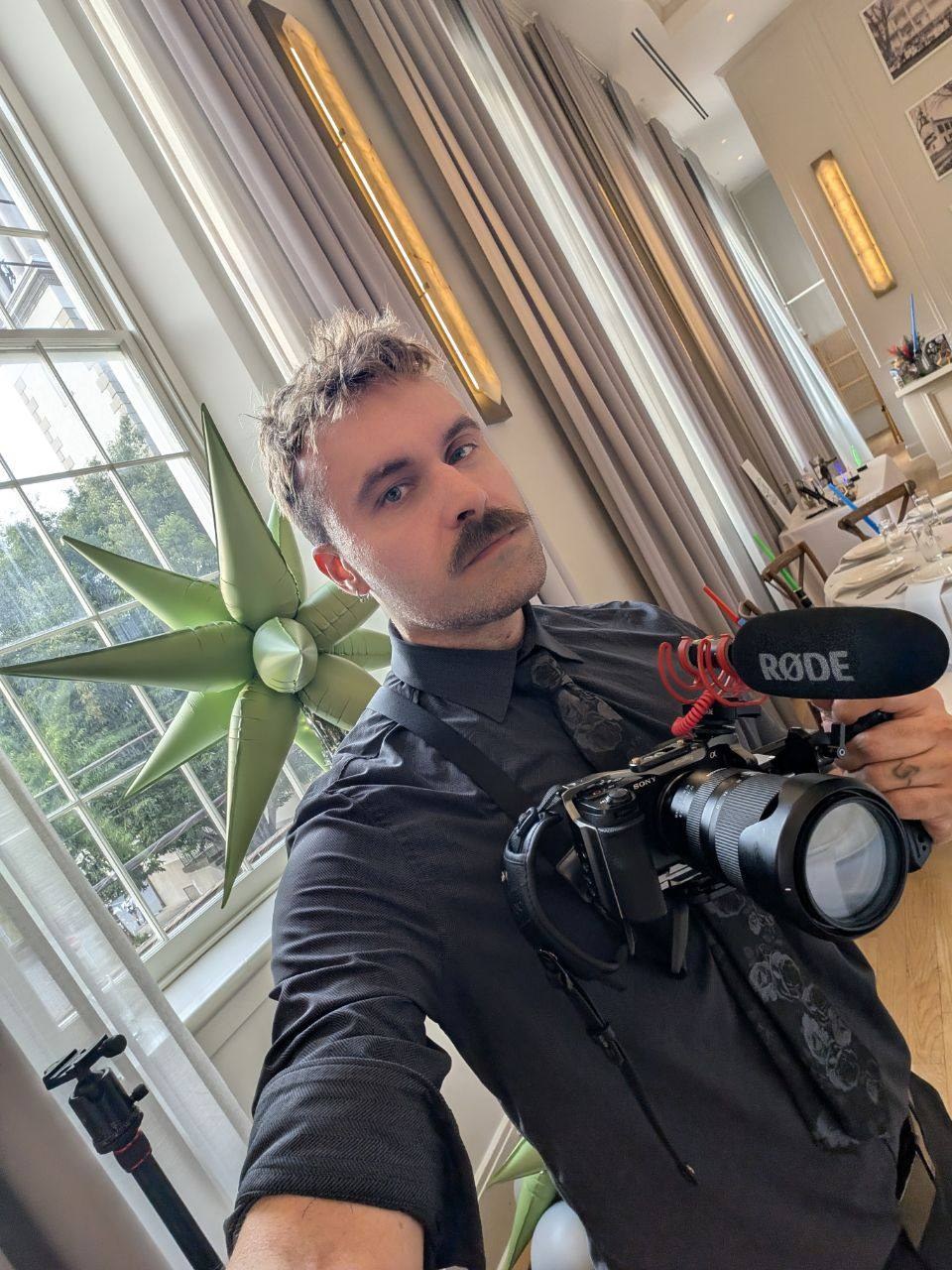 Darrin Knode, photographer, filmmaker, and owner of Darrin Knode Visuals